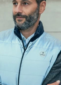 Doudoune Reversible Réfléchissante Vélo - Gofluo -Accessoires vélo Soldes doudoune reversible reflechissante velo gofluo 5