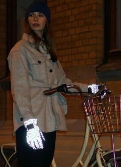 Gants Vélo D'hiver Réfléchissants - Weathergoods Sweden -Accessoires vélo Soldes gants velo d hiver reflechissants weathergoods sweden 2