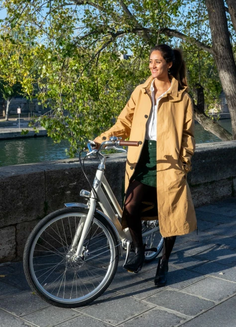 Parka Pluie Cycliste Urbain MAC - Maium Amsterdam -Accessoires vélo Soldes parka pluie cycliste urbain mac maium amsterdam