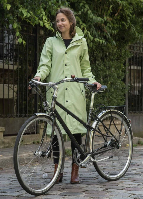 Parka Pluie Longue Vélo - Original Maium Amsterdam 1 Parka Pluie Longue Vélo - Original Maium Amsterdam